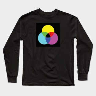 Subtractive colour mixing Long Sleeve T-Shirt